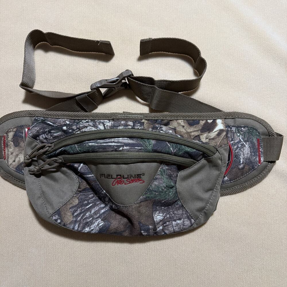 Field Line Pro Series Montana Real Tree Edge Camo Fanny Pack Waist Bag Adjust